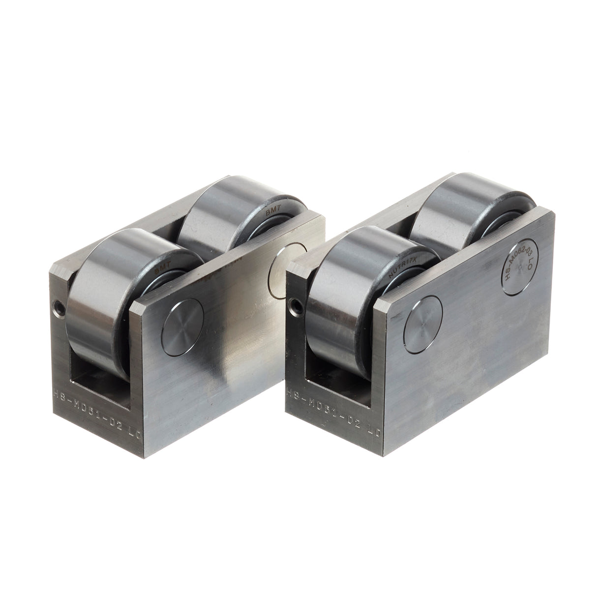 Carriage with pressure roller reinforced die type (2 pcs !)