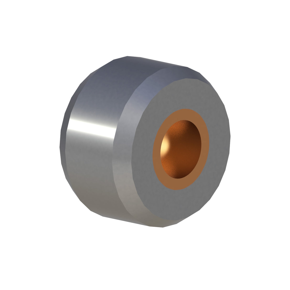 Hardened bottom anvil