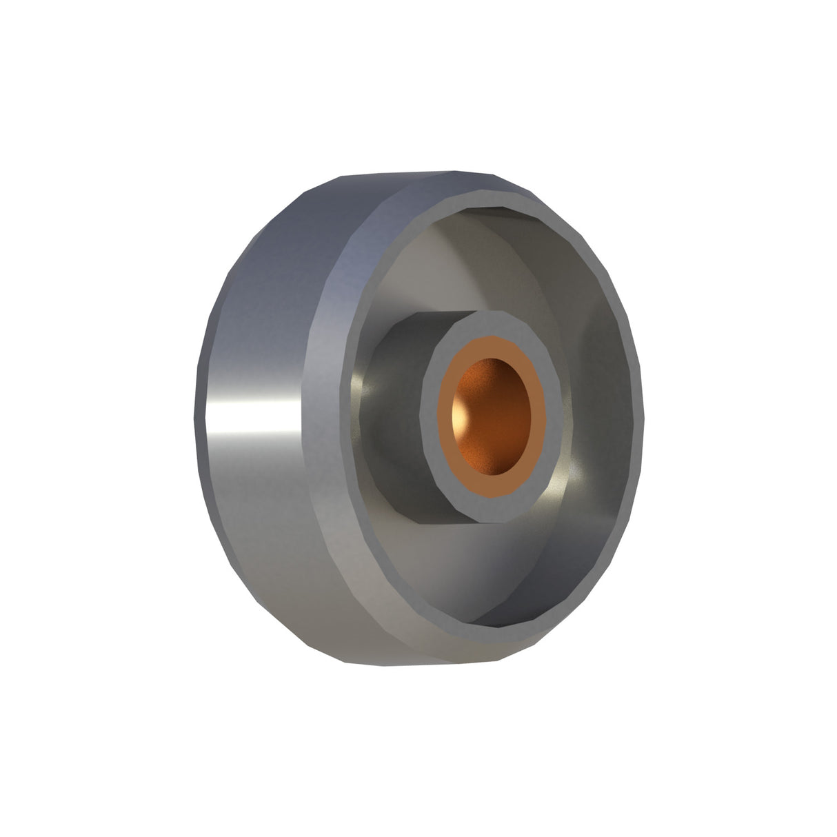 Hardened bottom anvil